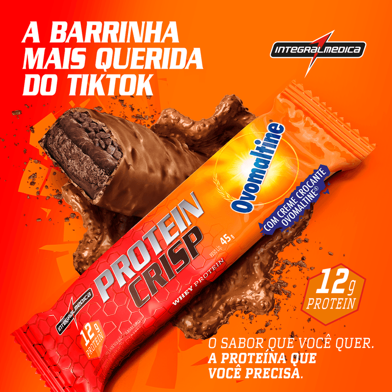 Protein Crisp Bar Ovomaltine® 12 und