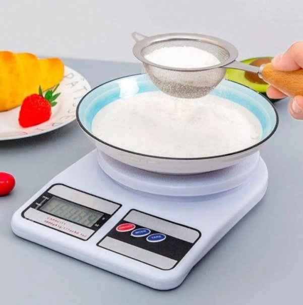 Balança Digital de Cozinha Precisão Cozinha 10kg Nutrição E Dieta, Até 10 kg, Escala 1 grama - ROUTCHERS