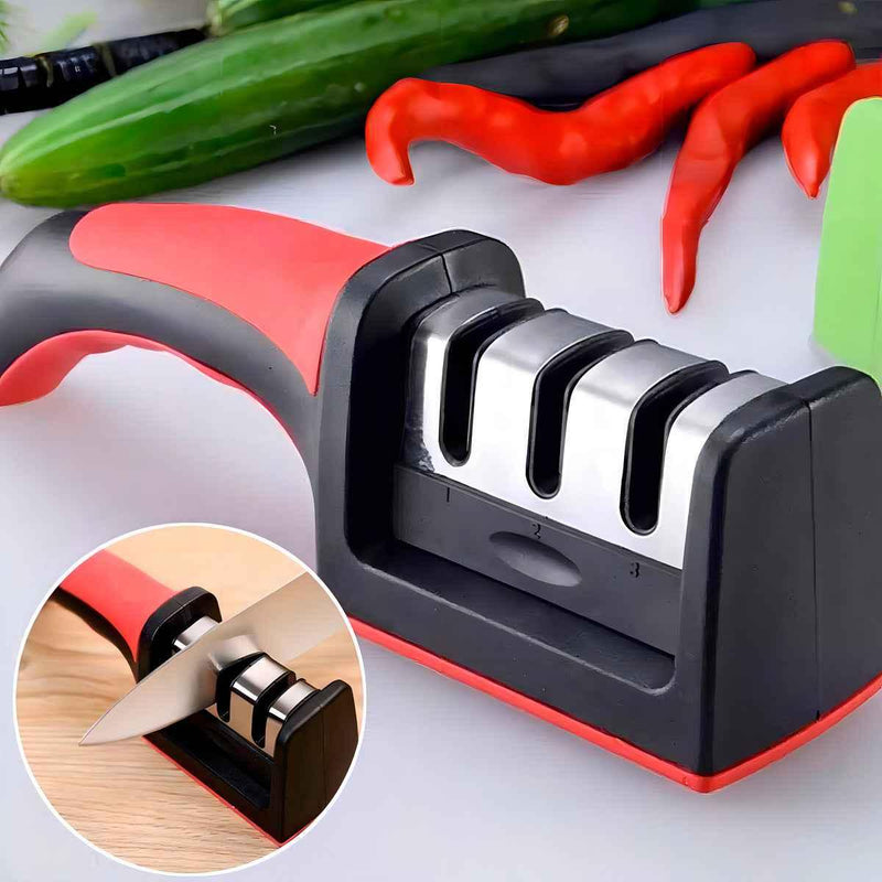 AMOLADOR DE FACAS INOX PROFISSIONAL - CHEGA DE FACA CEGA! - ROUTCHERS