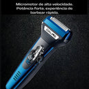 Barbeador Elétrico 3 em 1 – recarregável, para barba, nariz e orelha - ROUTCHERS