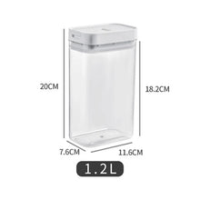 Carregar imagem no visualizador da galeria, Potes Herméticos - 1,8L - 1,2L - 0,8L - 0,5L - Routchers
