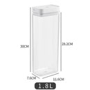 Potes Herméticos - 1,8L - 1,2L - 0,8L - 0,5L - Routchers