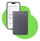 Plaud Note Gravador De Voz Com IA - 64 Gb Cor Preto