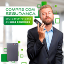 Plaud Note Gravador De Voz Com IA - 64 Gb Cor Preto