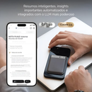 Plaud Note Gravador De Voz Com IA - 64 Gb Cor Preto